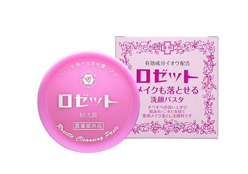 ロゼット メイクも落とせる洗顔パスタ